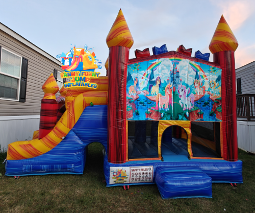 Castillo-Azul-Unicornio-Pony